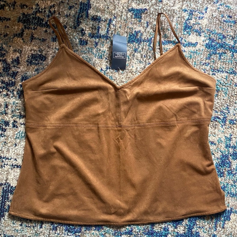 A&F Faux suede cami - Picture 3 of 7